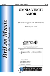 Omnia Vincit Amor TB choral sheet music cover